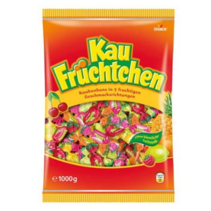 Kau Früchtchen 1000g cukierki owocowe
