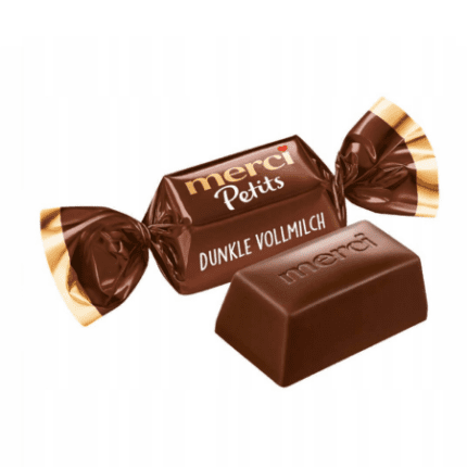 merci dunkle vollmilch cukierki storck
