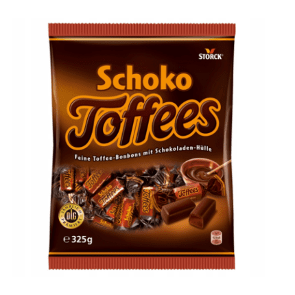 Cukierki Schoko Toffes 325g z mlecznej czekolady i toffee
