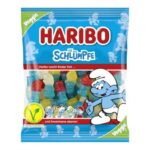 Wegańskie żelki Haribo Schlupfe Veggie 175g w kształcie Smerfów